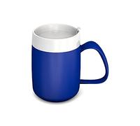 Ornamin Mug with Internal Cone with Discreet Drinking lid, Blue