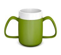 Ornamin Two-Handled Thermal Mug - Green PC723-G