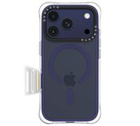 ORNARTO Air Case for iPhone 17 Pro Clear | Military-Grade Drop Protection | Camera Control Button | Compatible with MagSafe | Built-in Air Phone Cover-Navy Blue