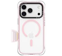 ORNARTO Air Case for iPhone 17 Pro Clear | Military-Grade Drop Protection | Camera Control Button | Compatible with MagSafe | Built-in Air Phone Cover-Pink