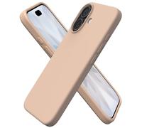 ORNARTO Compatible with iPhone 17 Case 6.3", Slim Liquid Silicone 3 Layers Full Covered Soft Gel Rubber 17 Phone Cases Cover 6.3 inch-Nude Taupe