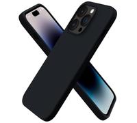 ORNARTO for iPhone 14 Pro Case 6.1", Slim Liquid Silicone Cover-Midnight