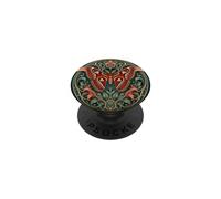 Ornate Atlas Moth Art Nouveau Floral Design PopSockets Adhesive PopGrip