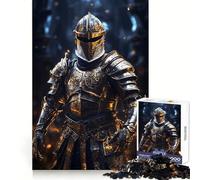 Ornate Knight in Shining Armor 1000 Piece Jigsaw Puzzles for Adults Jigsaw Smart Game Together Fun Image Assembly Seasonal Gift (50x75cm)
