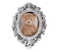 Ornate Mirror | Small Retro Rustic Room Decor | Vintage Mirror Mini Doll House Accessories - for Doll House Bedroom Nursery Apartment Office Hotel Holiday Party Women Girls