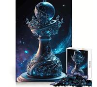 Ornate Space Orb Sculpture Jigsaw Puzzle 1000 Piece for Teenagers Mind Skill Toy Peaceful Fun Design Assembly Unique Gift (38x52cm)