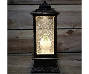 ORNATE THE SNOWMAN ORNAMENT - COPPER WATER LANTERN