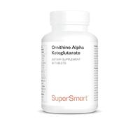 Ornithine Alpha Ketoglutarate (OKG) - Supports Growth Hormone Production - Contributes to Protein Synthesis & Muscle Mass Development - Vegan - SuperSmart