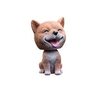 ornithologist Nodding Dog Ornament Dog Car Nodding Dog Doll Ornaments, Toys Figurine Simulation Shaking Head Dog Decor Bobble-Head Toy For Car Interior Dashboard Ornament,9.5X6cm