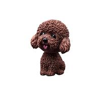 ornithologist Nodding Dog Ornament Dog Car Nodding Dog Doll Ornaments, Toys Figurine Simulation Shaking Head Dog Decor Bobble-Head Toy For Car Interior Dashboard Ornament,9.5X6cm
