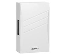 Orno DP-BD-157 BELIS Doorbell Wired Mechanical Gong with Built-in Transformer Two-tone IP 20 80dB White 230V