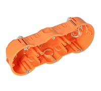 ORNO JB-13813 Cavity Wall Box Windproof for Plasterboard Diameter 60 mm (Triple)