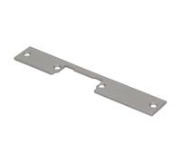 ORNO Strike Plate Simple Symmetrical Short Nickel-Plated (25/159/3 mm)
