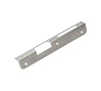 ORNO Strike Plate Simple Symmetrical Short Nickel-Plated Right 32.5/227.5/2 mm