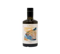Oro Campania - Extra Virgin Olive Oil, Monocultivar Favolosa, 100% Italian, Cold Extracted, Elegant Fruity with Hints of Almond and Floral Notes, 6x500 ml