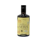 Oro Campania - Vetus Extra Virgin Olive Oil IGP Campania Oil, 100% Italian, Cold Extracted, Light Fruity, Intense Flavour, Gourmet Cooking, pack of 6 x 500 ml