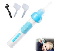 Oroclear Ear Cleaner Kit Oroclear Earwax Suction Remover with LED Light, Smart Earwax Remover Tool with 2 Replacement Head Covers and 1 Cleaning Brush