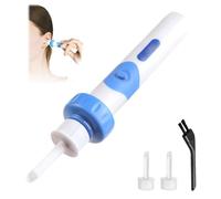 Oroclear Earwax Remover, Electric Ear Suction Cleaner Whith 2 PCS Silicone Replacement Heads for Kids & Adults (1PC)