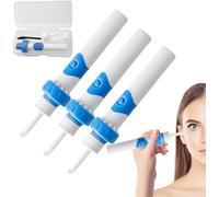 Oroclear Earwax Remover,Oroclear Earwax Suction Remover,Electric Ear Wax Remover Vacuum Cleaner for Adults and Children,Soft Ear Wax Suction Remover Clean Set (3pcs)