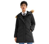 Orolay Outdoor Warm Down Coat for Women Winter Insulated Quilted Puffer Jacket Black S