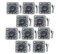 Orolotay 10PCS 100 Degree Camera Module 1MP OV9732 1280x720 30fps USB Camera Module Drive Free for WinXP/7/8/10 with 60cm Cable
