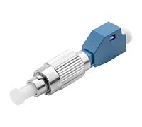 Orolotay 1Pcs Visual Fault Locator Adapter, Hybrid Fiber Optic Connector Adapter,Single Mode 9/125Um FC Male to LC Female Adapter
