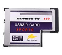 Orolotay 3 Port Hidden Inside USB 3.0 To Express Card 54mm Adapter Converter Chipset FL1100
