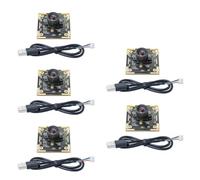 Orolotay 5PCS OV9732 Camera Module 1MP 1280x720 30fps USB Free Driver Manual Focus with 0.5 Meter Cable for WinXP/7/8/10
