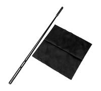 Orolotay Blas Instruments Accessories Cleaning Pens for Flute Cleaning Rod with Fabric for Flutes Cleaning Set