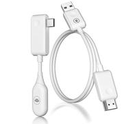 Orolotay -Compatible Wireless Transmitter Receiver Extender Kit 1080P@60HZ 50M Wireless Display Dongle for TV Camera, Easy to Use Fine Workmanship