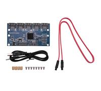 Orolotay Controller Card Motherboard Expansion Card 1 To 5 Port Sata3.0 6Gbps Multiplier Port Riser Card Adapter For Computer