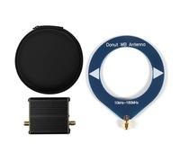 Orolotay Donut Loop Antenna Broadband Antenna 10kHz-180MHz with Low Impedance Converter for Radio Walkie Talkie SDR B