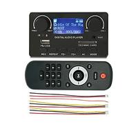 Orolotay LCD Display Bluetooth 5.0 MP3 Decoder Board Support Handsfree Recording FM DC 12V MP3 WMA WAV APE FLAC Audio Player