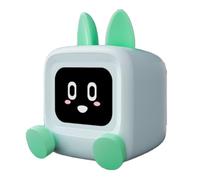 Orolotay Mini TV Night Light Desktop Decoration Music Bluetooth Wifi APP Smart Control Stocks Photos DIY Display B