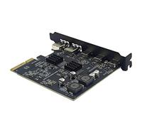 Orolotay PCI Express X4 to 3 Port Type C + 2 Port USB3.2 Gen2 10Gbps Adapter ASM3142 + VL822 Chip PCIE USB Expansion Card