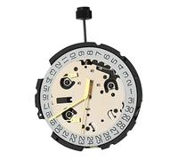 Orolotay Replace G10.212 Movement for ETA G10.212 Quartz Movement 6 Pin Date At 4 with Stem& No Battery Watch Repair Parts