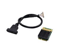 Orolotay SM750 MiniPCIe to -Compatible 16MB+64MB DDR 1920x1440 Embedded Graphics Application Multimedia 2D Graphics Card Easy Install