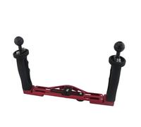 Orolotay Underwater Camera Tray Stabilizer Dual Handle Rig Underwater Tray Stabilizer Housing Bracket for Photography B