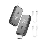 Orolotay Wireless -Compatible Transmitter Receiver Adapter for Video and Audio Streaming to Monitor From TV Box/PC/Laptop