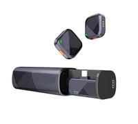 Orolotay Wireless Microphone System 2.4GHz TIme Capsule Design 300M Stable Transmission for Vlogg Live Streaming A