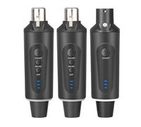 Orolotay Wireless Microphone System Wireless Transmitter Receiver XLR Mic Converter Adapter Automatic Microphone for Condenser