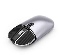 Orolotay Wireless Mouse with Bluetooth Dual Mode (BT5.1+USB 2.4G), Rechargeable, Silent, Low Power Consumption, Portable