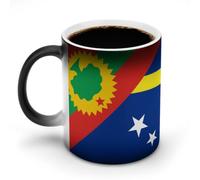 Oromo Liberation Front Curacao Flag Magic Coffee Mug Color Changing Cup