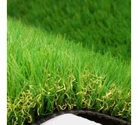 OROOTL Artificial Lawn Grass Turf, Natural Looking Fake Lawn Astro Turf Rug Mat, Indoor Outdoor Synthetic Grass Lawn for Dog Pet Patio Landscape Garden Self-draining Outdoor Carpet Rug