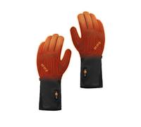 ORORO Heated Glove Liners for Women Men, Rechargeable Thin Inner Heated Gloves for Cycling, Skiing and Arthritis (Black, M)