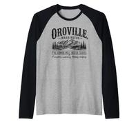 Oroville, WA: Scenic Views, Strong Opinions, and Rumors Raglan Baseball Tee