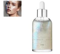 Orp-hic Body Shimmer, Glowing Body Shimmer Dry Oil, Op-phic Body Glitter Oil, Orp-hic Shimmer Dry Oil, Glitter Body Oil,Face & Body Glow Shimmer Lotion Radiance All In One Makeup (Gold Glow)