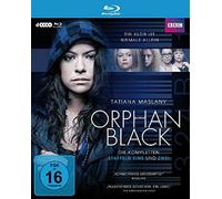 ORPHAN BLACK-BOXSET:STAFFEL 1 & 2 4 BLU-RAY NEW