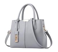 Orphan Case Bag Large Capacity One Shoulder Women Bag Monogram Messenger Bag (Grey, One Size)