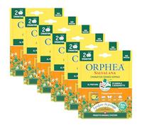 Orphea Salvalana, Emanatori Large Wardrobes, Protects Wool and Clothes All Season, Acts for 3 Months, Sandalwood and Bergamot Fragrance, 6 Packs of 2 Emanators